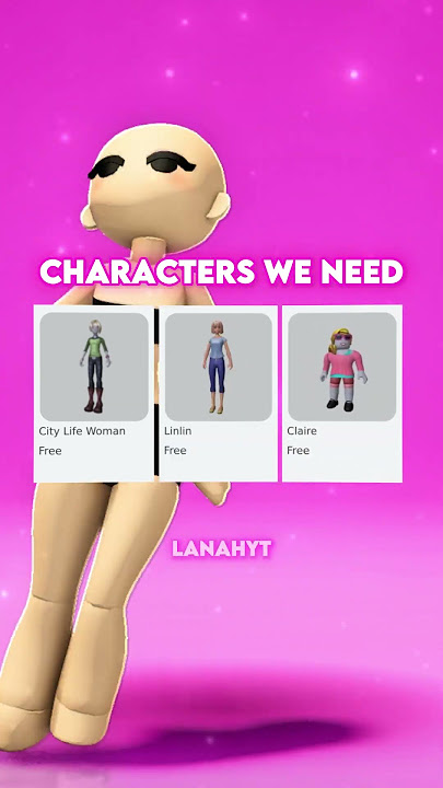 FREE CHIBI DOLL BODY 🤩🥰 #roblox #lanah #robloxfreeitems