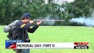 Fort D in Cape Girardeau observes Memorial Day through live demonstrations