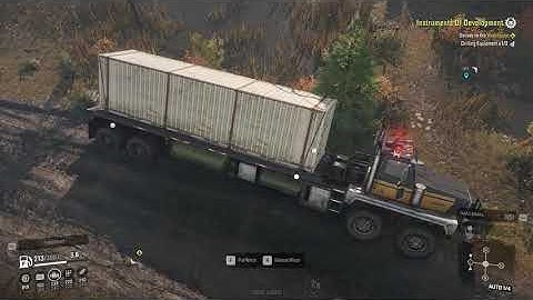 SnowRunner   62 1   Instruments of Development   Deliver to the Warehouse Drilling Equipment