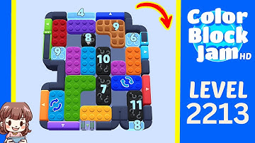 Color Block Jam Level 1306 (2213) Solution Walkthrough