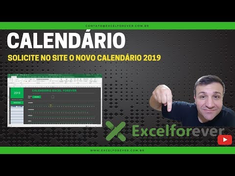 Planilha calendário Excelforever