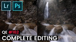 Moody Waterfall Edit with Lightroom & Photoshop | QE #162 screenshot 4