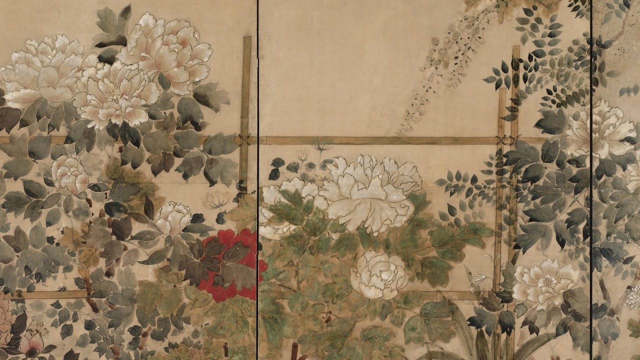 喜多川相説 Kitagawa Sōsetsu Japanese, active 1639–50 Flowers