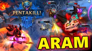 ARAM LoL MONTAGE 2025 (Pentakill, Fizz, Evelynn, Vayne, Katarina, Teemo) #392