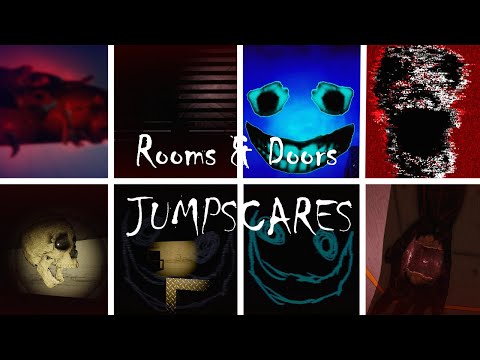 ALL JUMPSCARES IN ROBLOX DOORS HORROR GAME! 