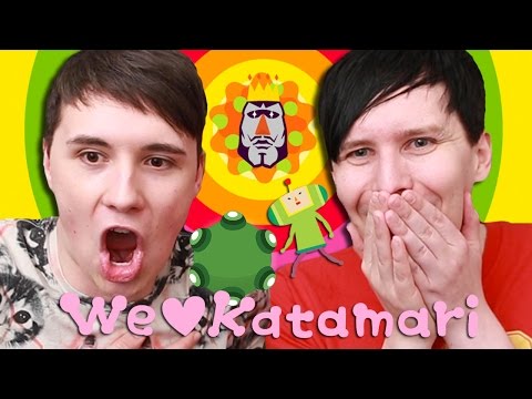 GIANT STICKY BALLS - Dan and Phil Play: We Love Katamari!