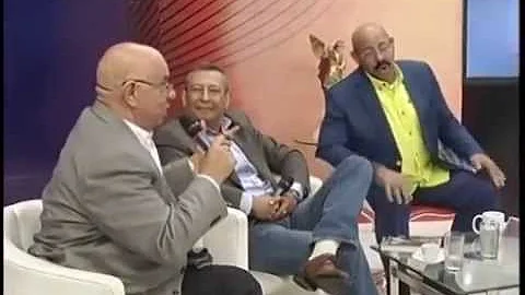 Entrevista Espositivo Oscar d'Leon, William Briceo y Argenis Carruyo en vivo