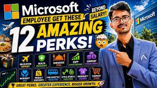 Microsoft Employee Benefits: 12 AMAZING Perks Beyond Salary! 🤯