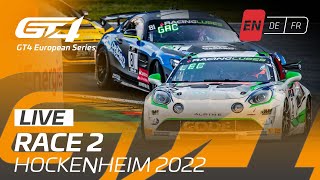 LIVE | Race 2 | GT4 European Series 2022 (English)