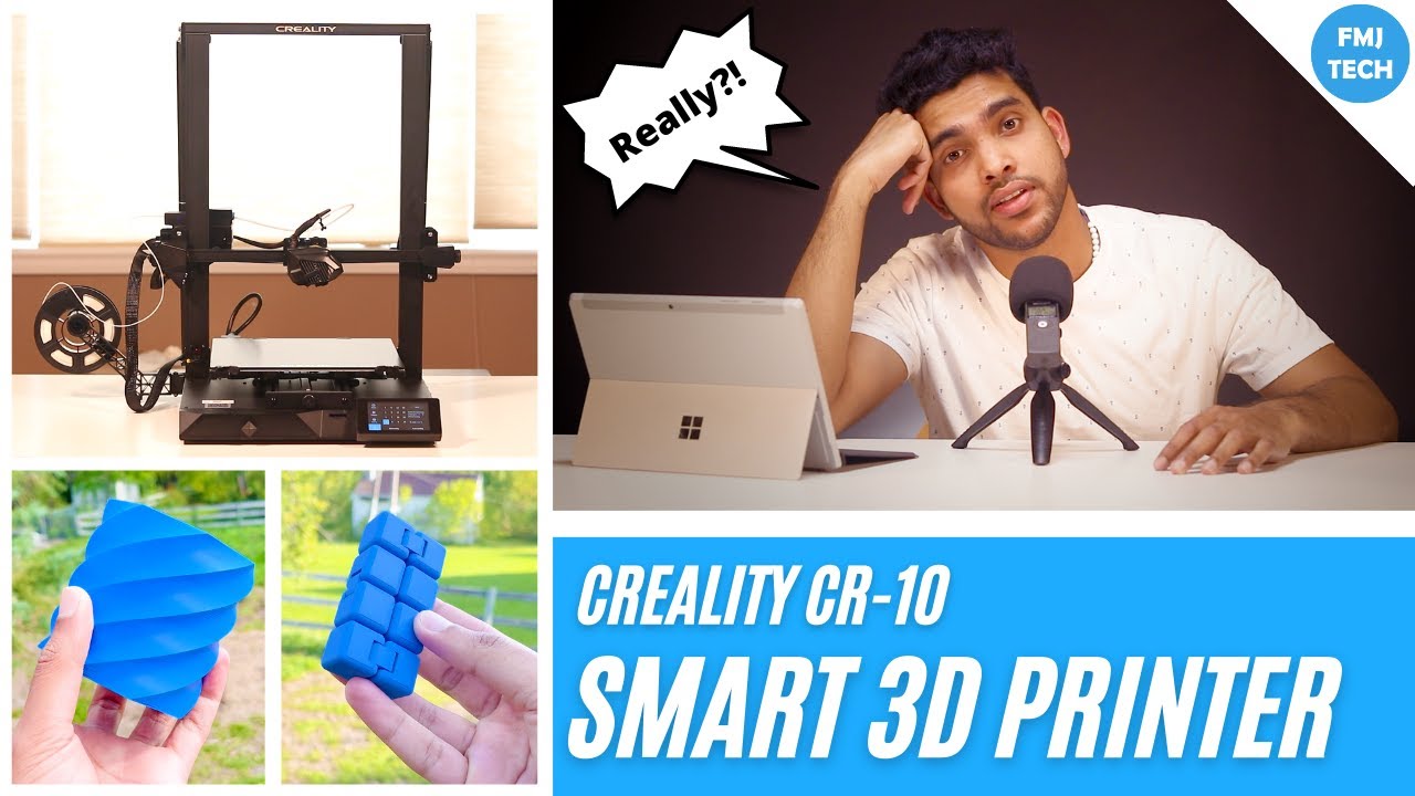This Smart 3D Printer is SPECIAL!! | Creality CR-10 SMART 3D Printer ...
