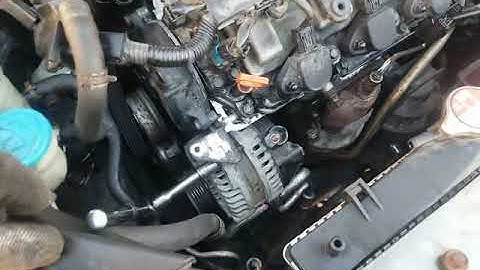 2008, 09, 10, 11 & 2012 Honda Accord 3.5L V6 Automatic Alternator Replacement Guide