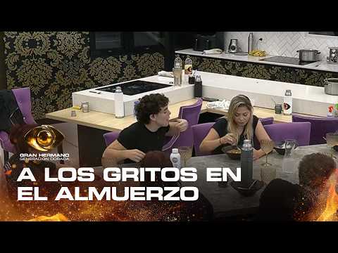 Tamara fue directo al cruce con Juanicar y lo acusó de no limpiar en la casa - Gran Hermano 2026