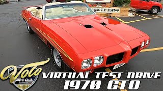 1970 Pontiac Gto Virtual Test Drive At Volo Auto Museum V19174
