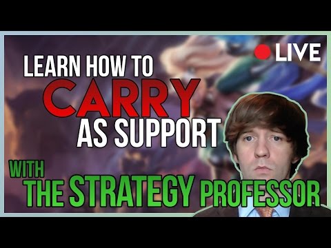 lets play a little game 8/21/17 Stream -- How to Win As Support -- League of Legends