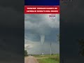 WATCH: Massive Tornado Swirls Across Russia's Ural Region, Damages Homes & Power Lines #shorts