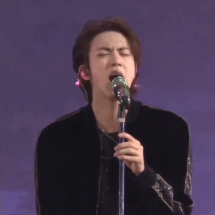 33 seconds of JIN's heavenly vocals in Butterfly. 💜 ROCKSTAR JIN IN BUSAN #JinRocksBusan