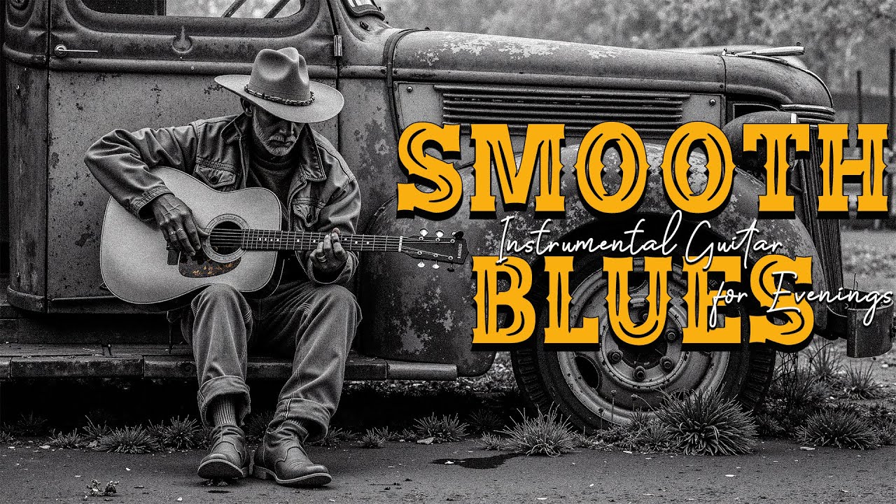 Smooth Blues & Vinyl Scratch 🎸 Soulful Instrumental Music for Late Night