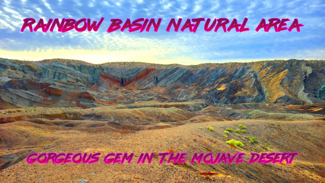 Rainbow Basin Natural Area in the Mojave Desert