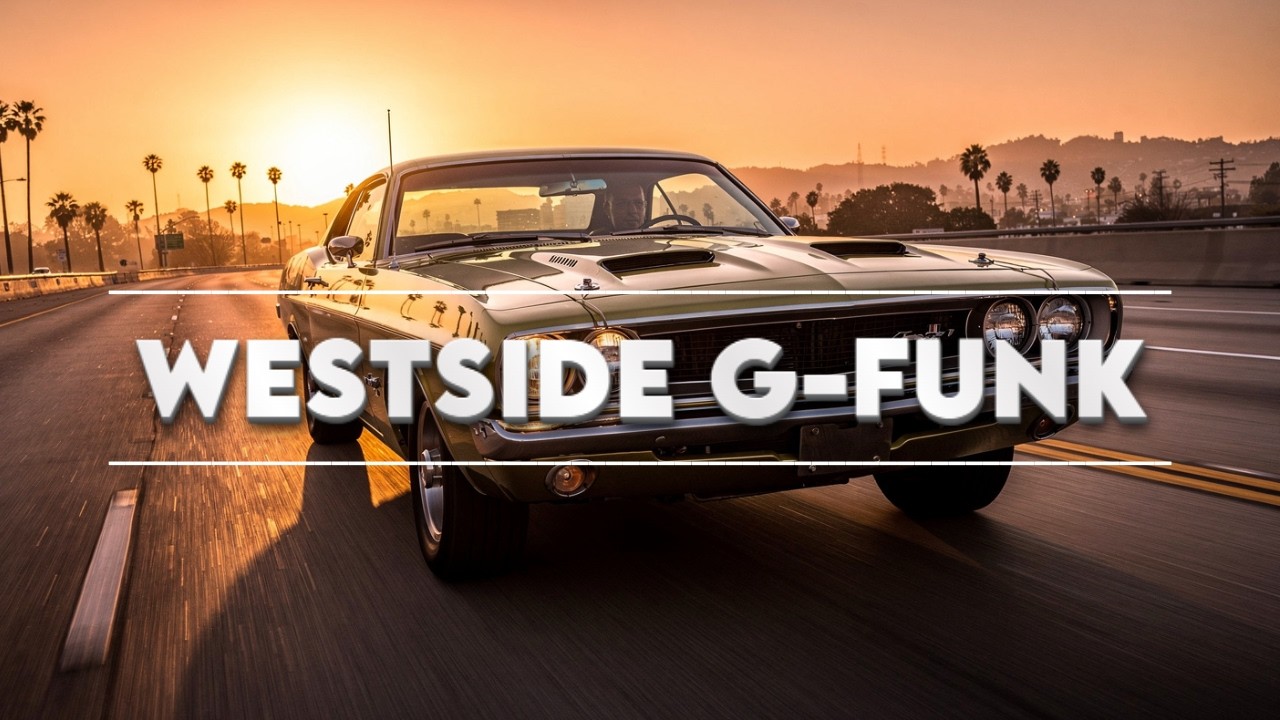 GOLDEN HOUR WEST COAST G-FUNK ☀️ 2Pac, Ice Cube, Dr. Dre, Snoop Dogg Style Chill Cruise Mix