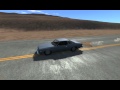 BeamNG - slow motion frontal crash two cars [HD]