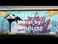 Candy Leaves Time Lapse, Mural by DROPLITZ, OCT 2020