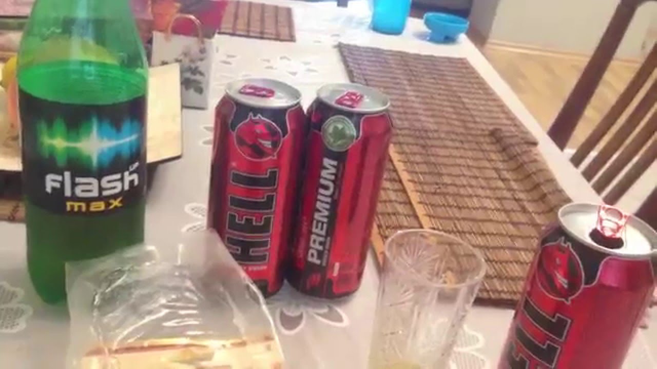 HELL energy Drink premium + bonus YouTube