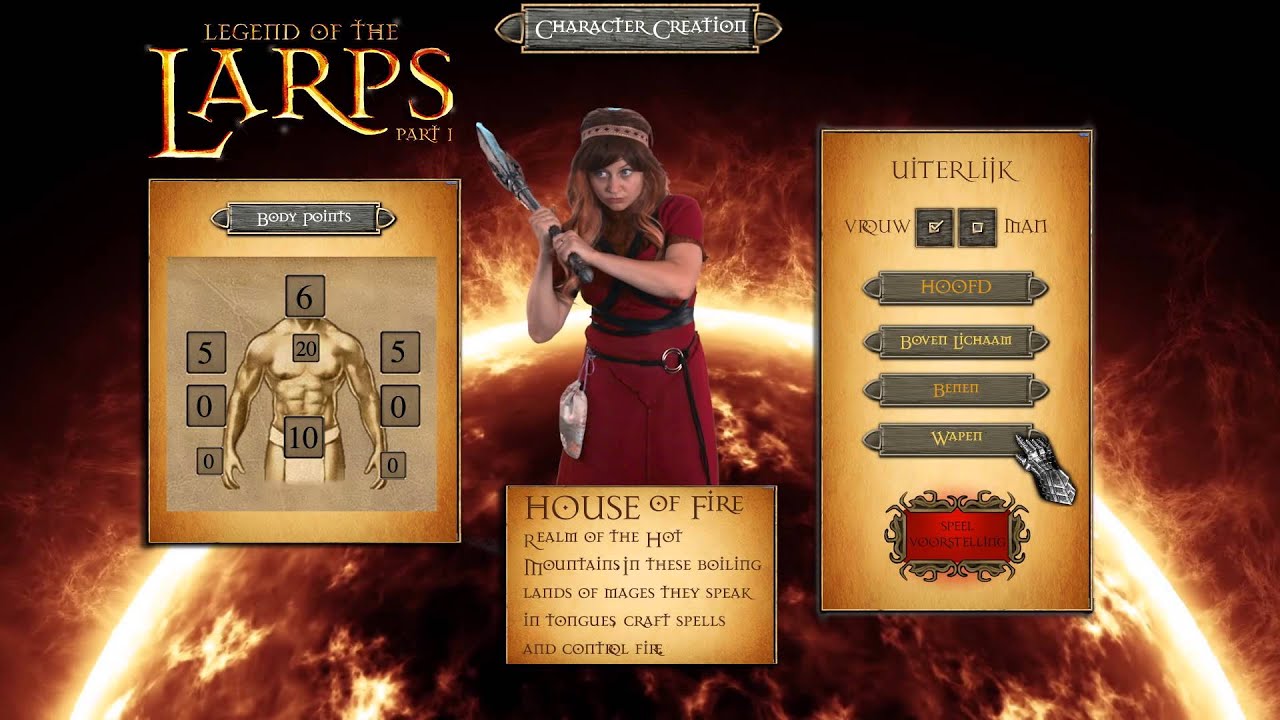 ROBIN en Beumer & Drost presenteren 'Legend of the LARPS: Part 1' - House of Fire