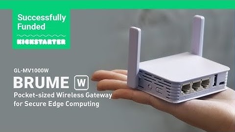 Brume-W: Pocket-Sized Wireless Gateway For Edge Computing