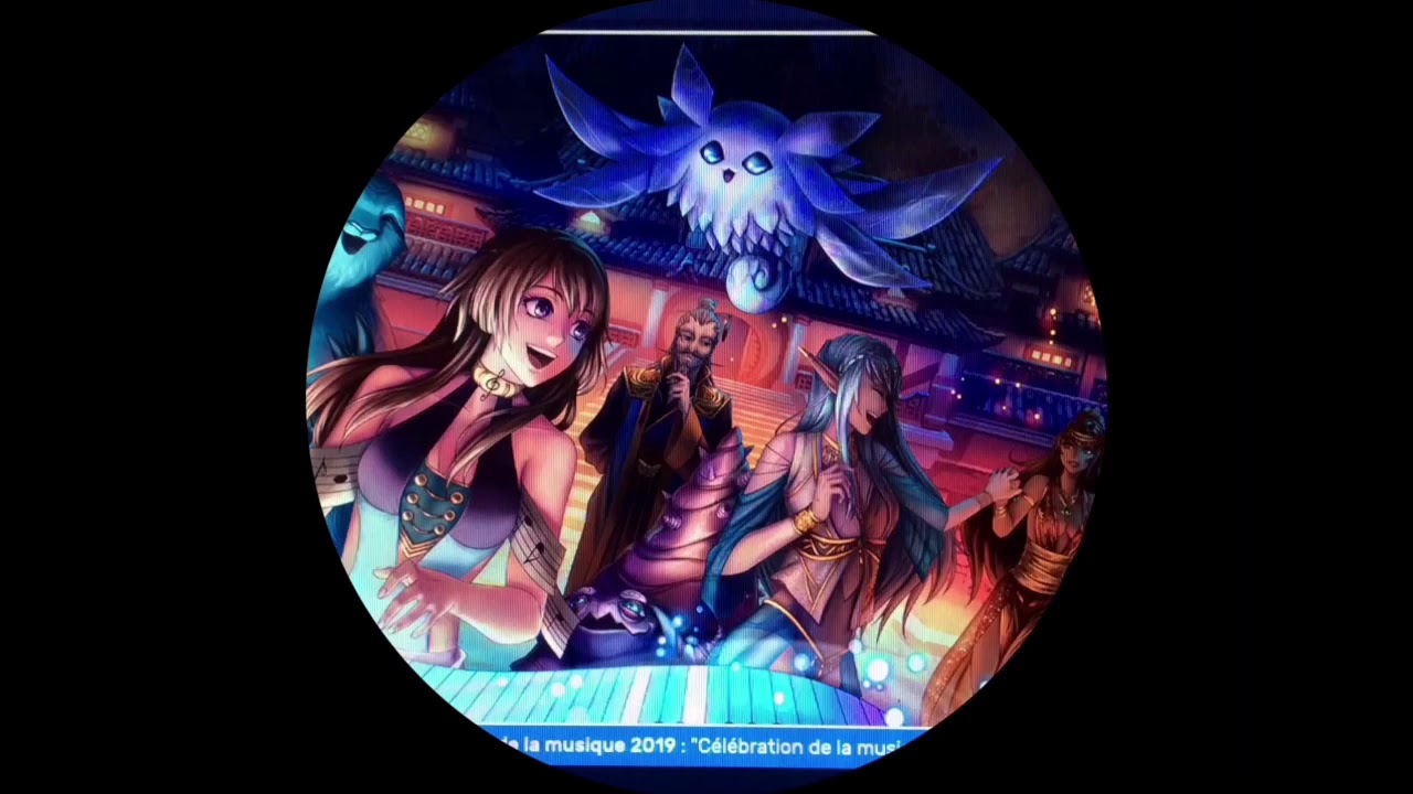 illustration eldarya de la fête de la musique 2019 - YouTube