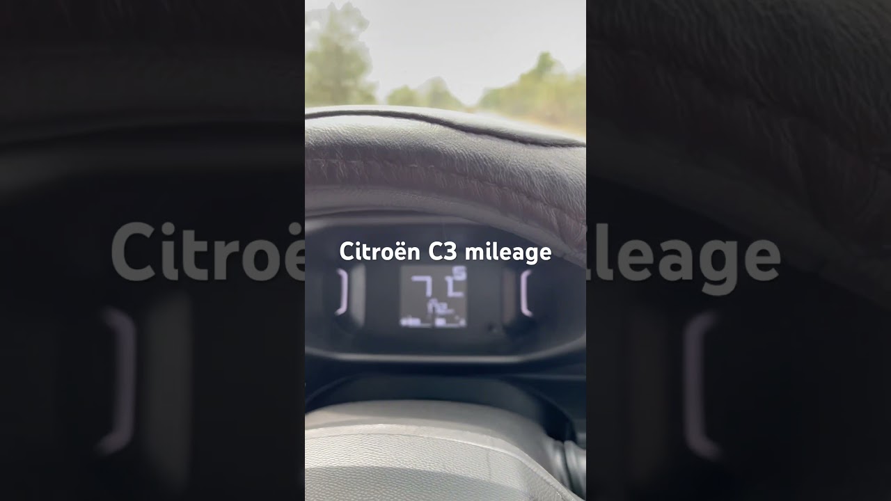 Citroen C3 mileage - petrol - non turbo - INDIA 🇮🇳