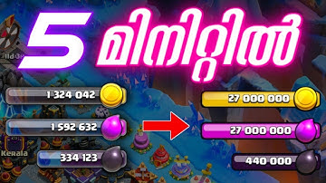 Best Farming Method in 2025! Get 100M Gold & Elixir per Hour | Clash of Clans Malayalam