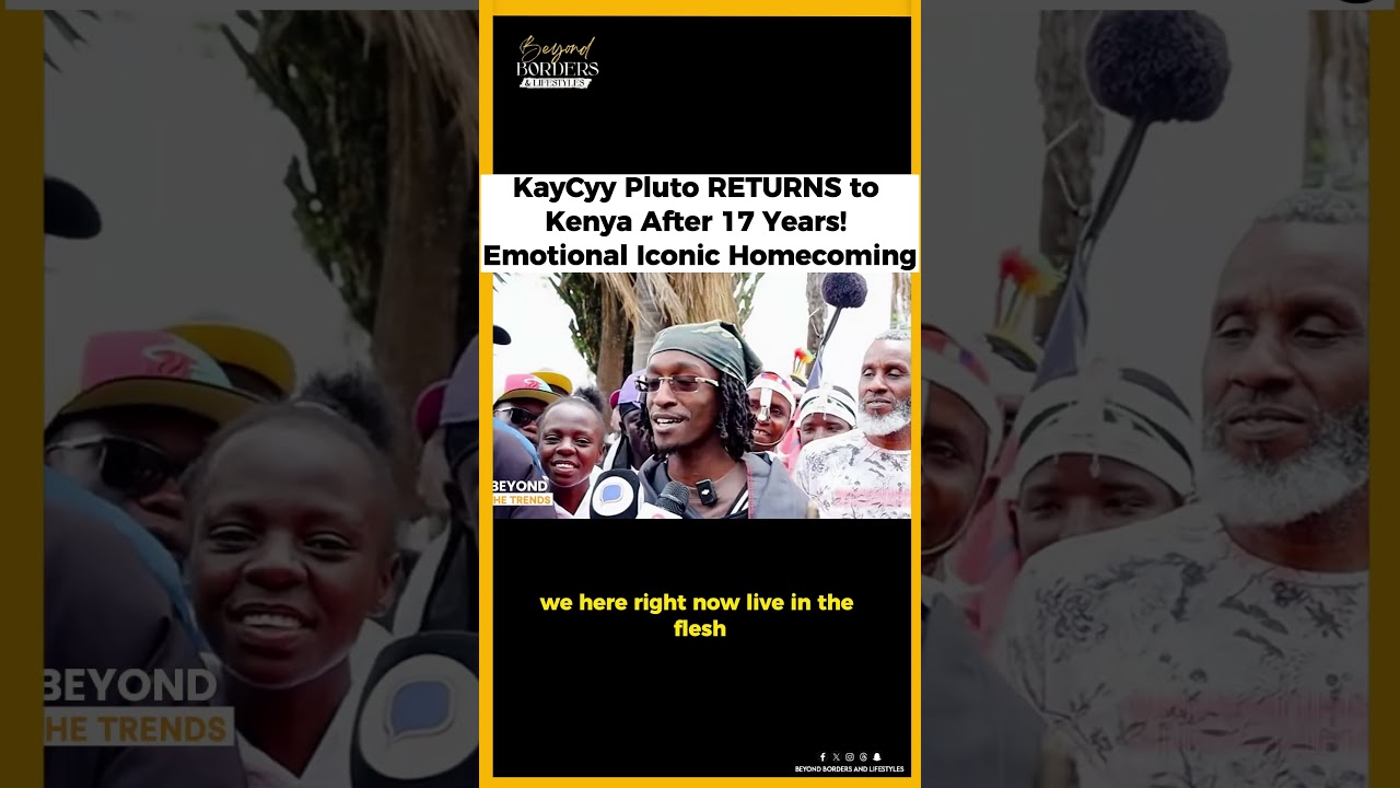 KayCyy Pluto возвращается в Кению спустя 17 лет! Эмоциональное и знаковое возвращение домой