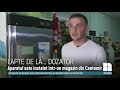 Primul dozator de lapte din ţară instalat la Cantemir. Aparatul a fost importat de către doi frați