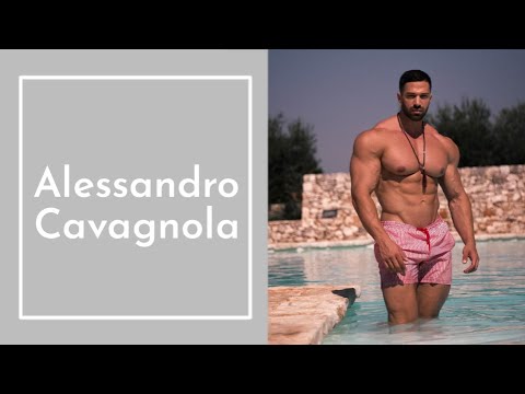Incredible Huge American Bodybuilder Model Alessandro Cavagnola