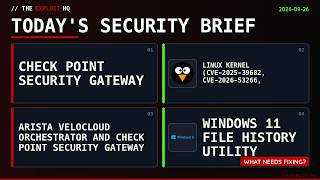 4 Critical Security Fixes You Need Today