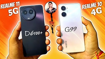 Realme 11 5G Vs Realme 10 4G Speed Test | Dimensity 6100+ Vs Helio G99 Shocking Result