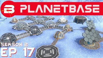 PlanetBase - 1.21 Gigawatts - Ep 17 (Space Survival Strategy Gameplay)
