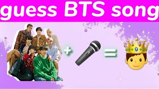 Guess The BTS SONG by Emoji 💜 | BTS Challenge |