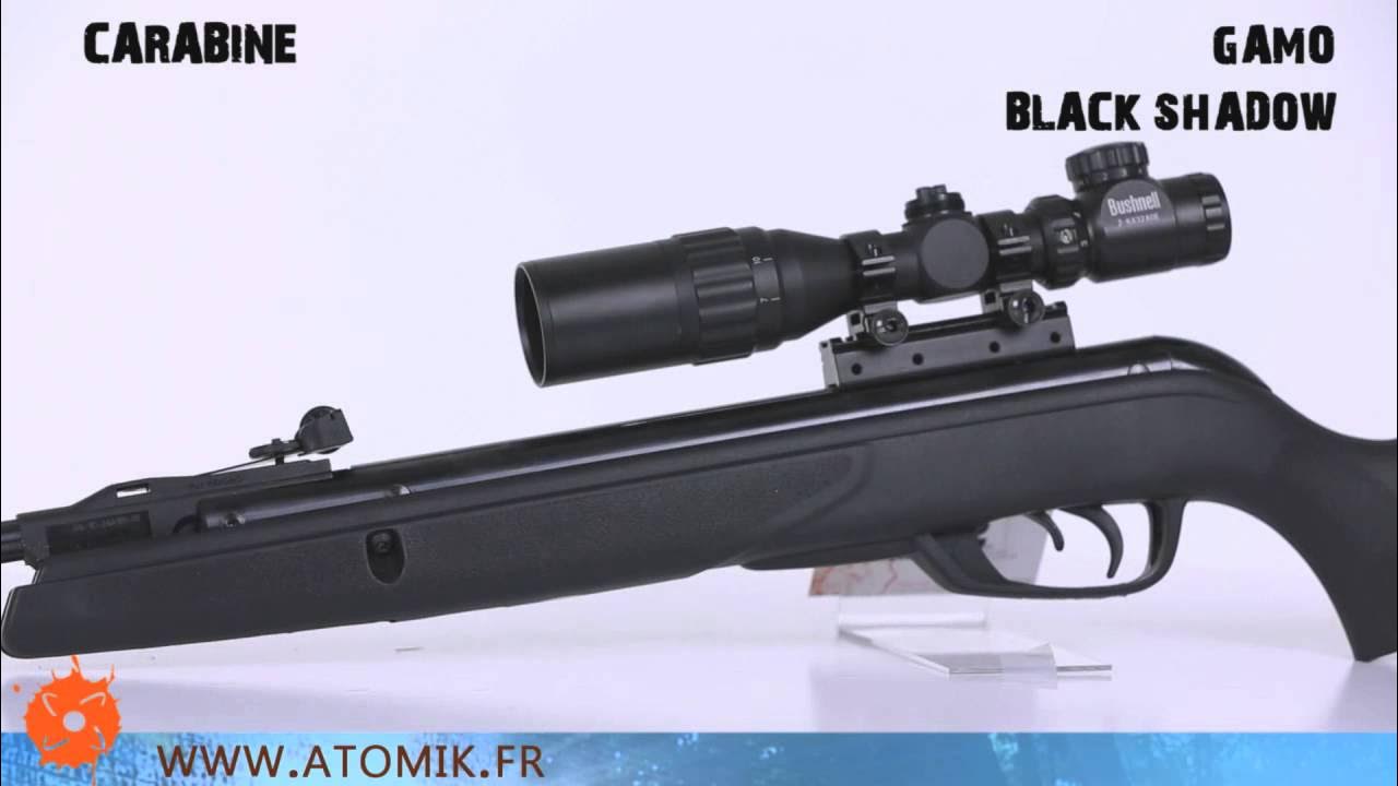 Rifle Black Shadow Calibre 5.5 Con Mira Gamo Gm-55bs57