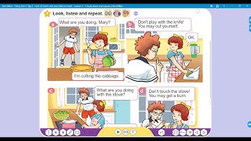 Bài đối thoại Unit 12: Don’t ride your bike too fast! - Lesson 1 | Tiếng Anh 5