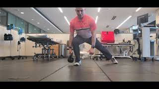 Reverse Diagonal Lunge Exercise