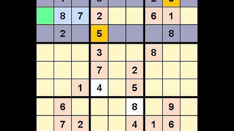 How to Solve Washington Times Sudoku Difficult May 8, 2022
