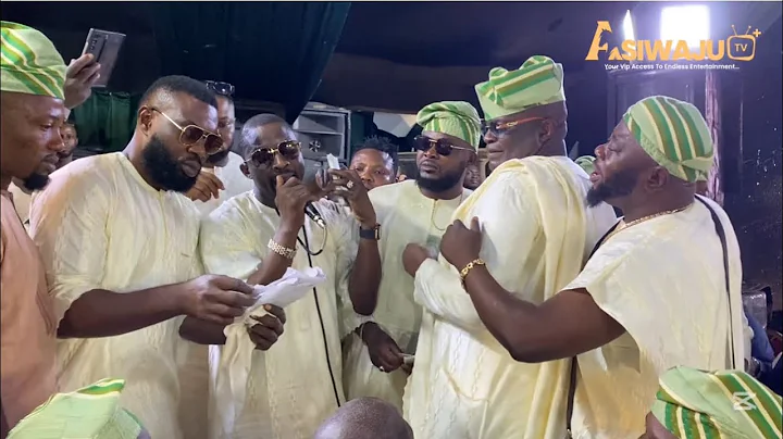 Watch how Lagos Big Boys Rain Money on Sule Alao Malaika 