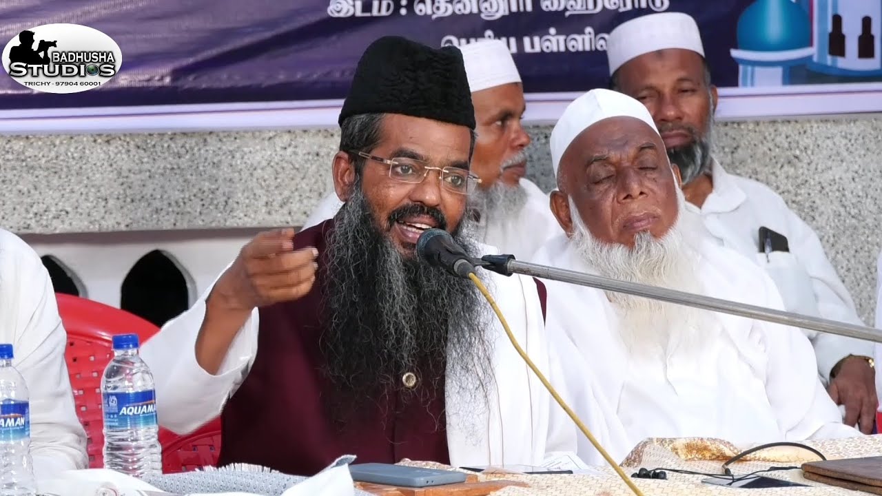 விமர்சனங்களை வென்ற வேந்தர் நபி (ஸல்) - அடையார் ஆலிம் மௌலானா சதீதுத்தீன் பாகவி ஹழ்ரத் அவர்கள்