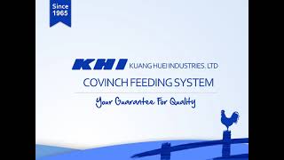 KHI poultry- covinch feeding system #Female high speed and uniformity high quality chain feeder
