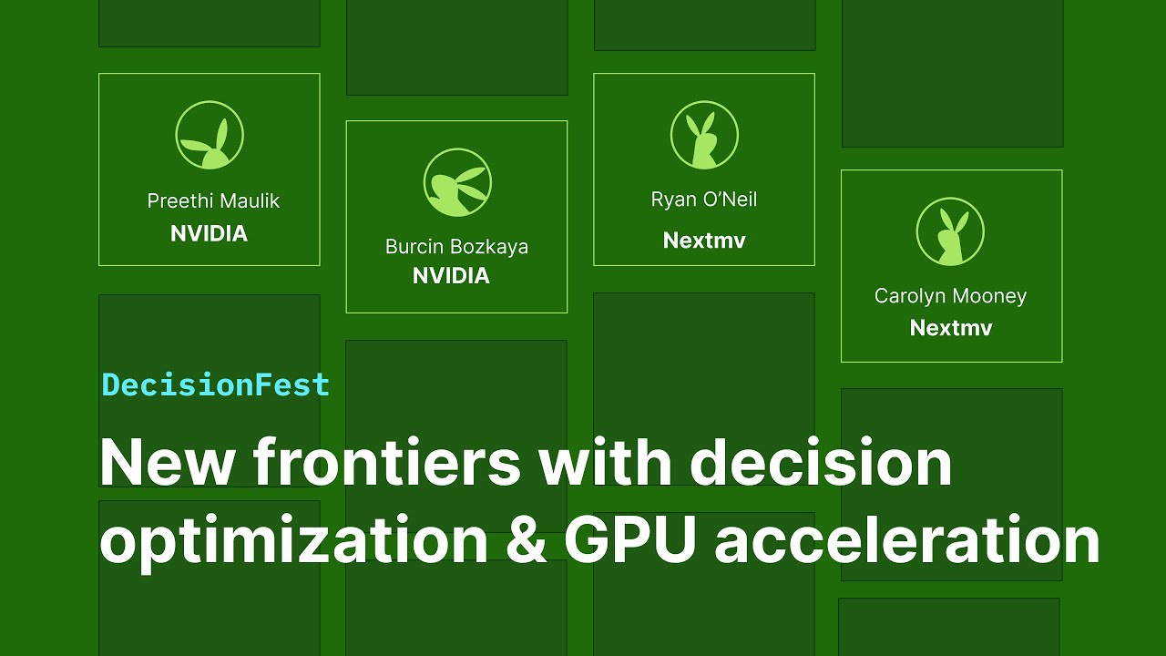 NVIDIA and Nextmv Q&A: Exploring new frontiers in decision optimization ...