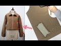 Easy Sewing Tips 🧵✂ Welt Pocket on a Zipper Jacket