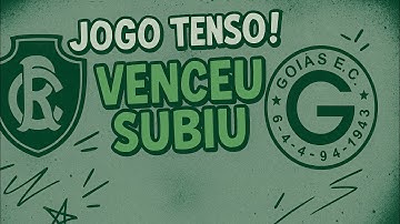 Força máxima, jogo tenso! 