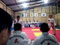 como es un  examen de taekwondo en chiapas