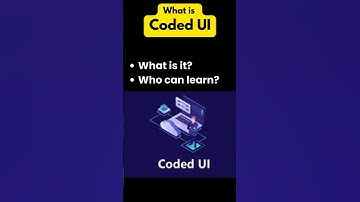What is Coded UI? software course Details #coded ui #automation testing #test automation